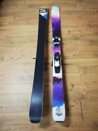 Salomon free ride 162cm,side cut 128-95-114