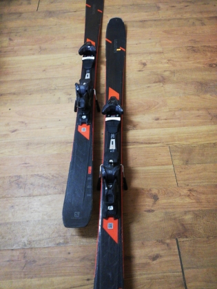 Slidės Salomon XDR 80ti 169cm,all mountain,R14 2019/2020 sezono